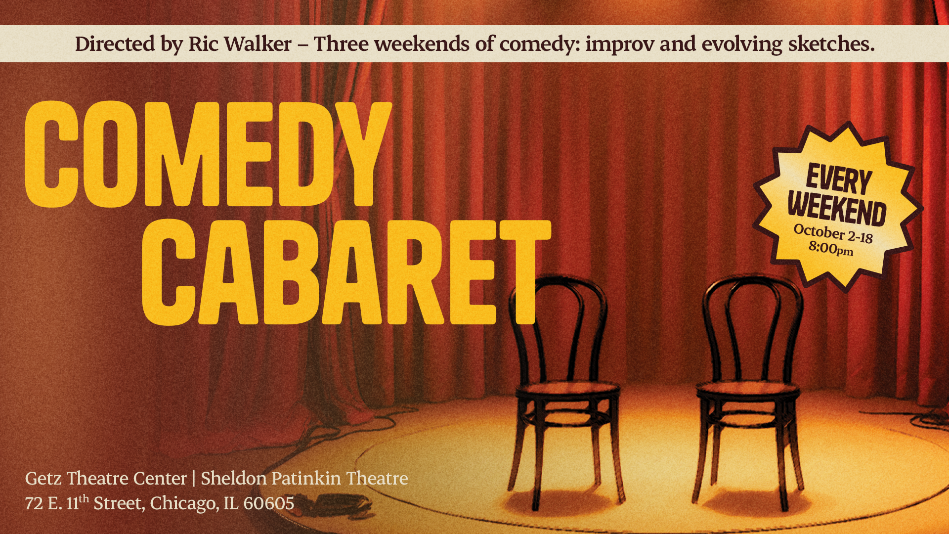 Comedy Cabaret Fall 2025