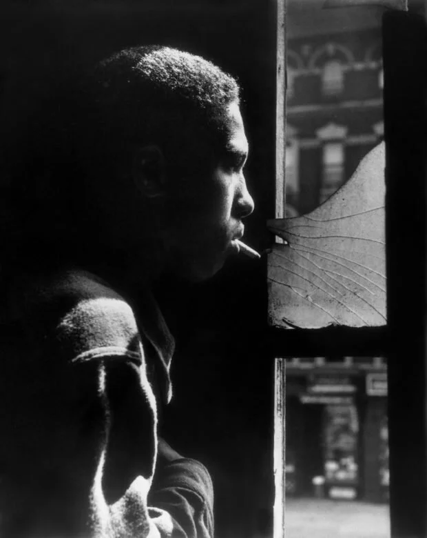 A portrait of Red Jackson taken by Gordon Parks