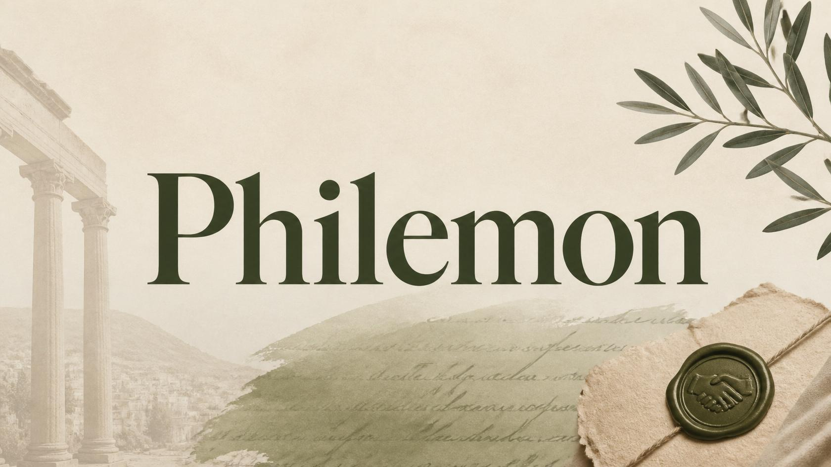 The Fellowship of the Forgiven - Philemon
