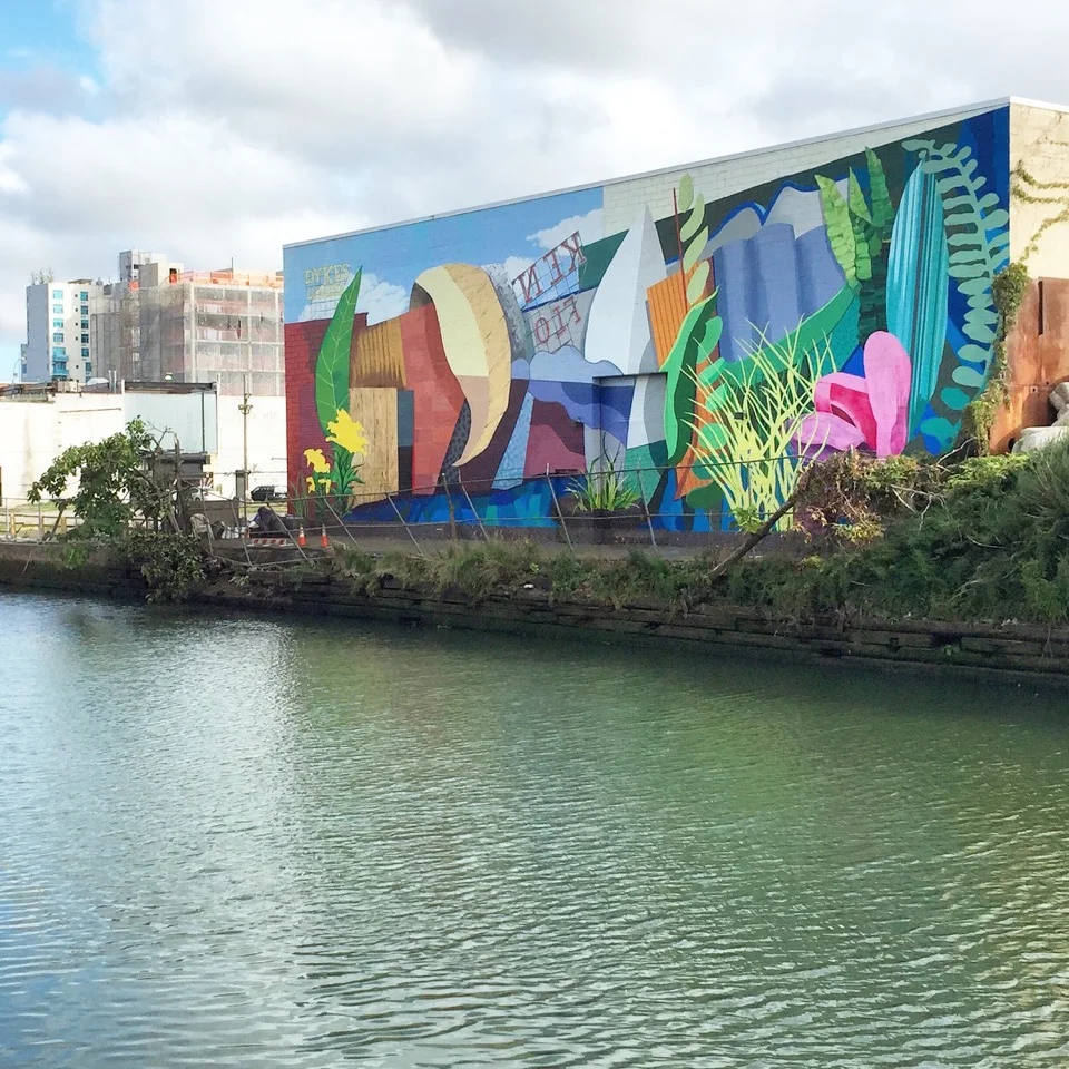 "Gowanus: Industry & Ecology" (2015), by Ruth Hofheimer and Julia Whitney Barnes, sponsored by Old Stone House & Washington Park, with funding from NY City Council Member Brad Lander.