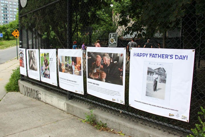 Father's Day banner exhibition, June 2022