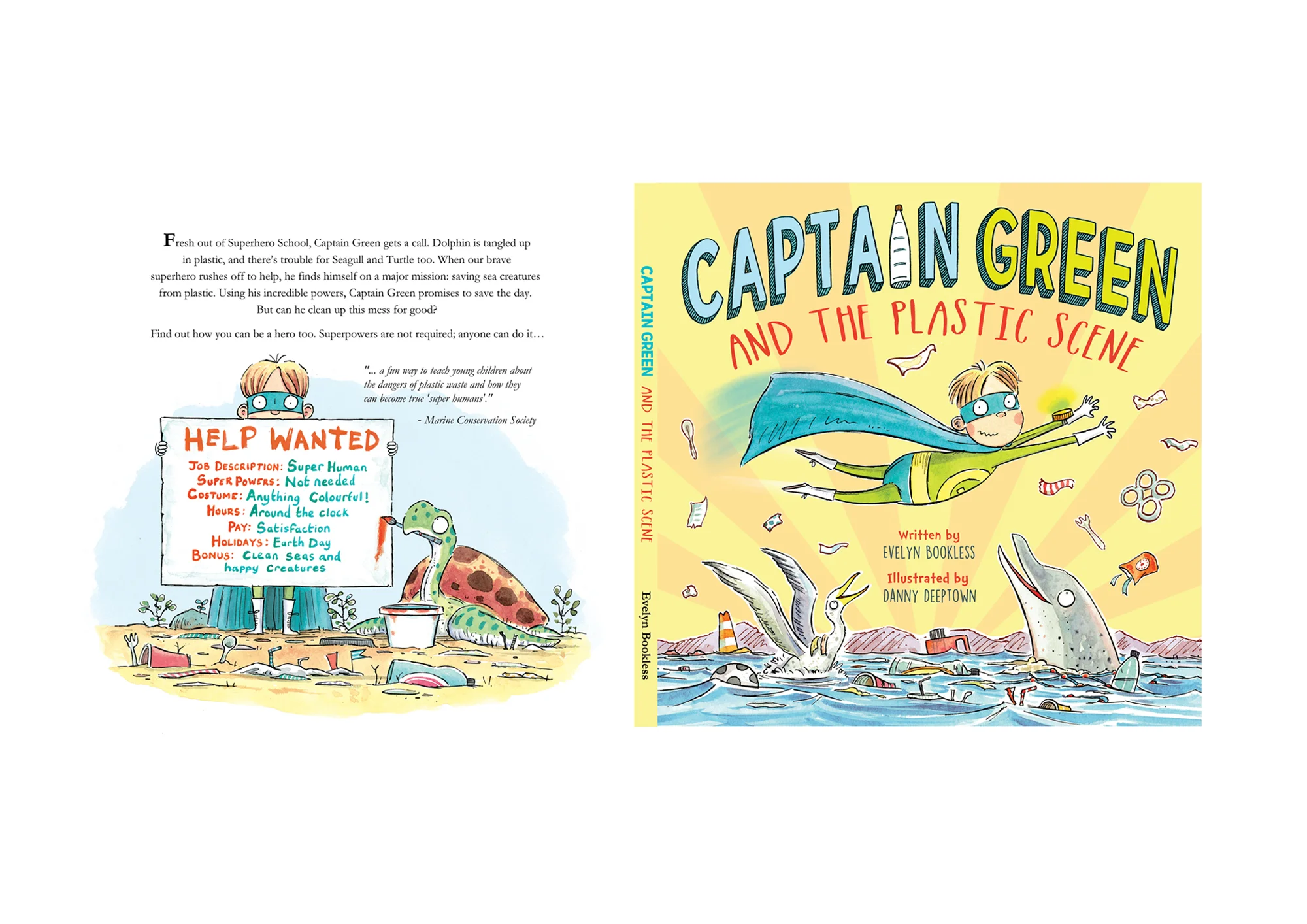 CAPTAIN GREEN AND THE PLASTIC SCENE