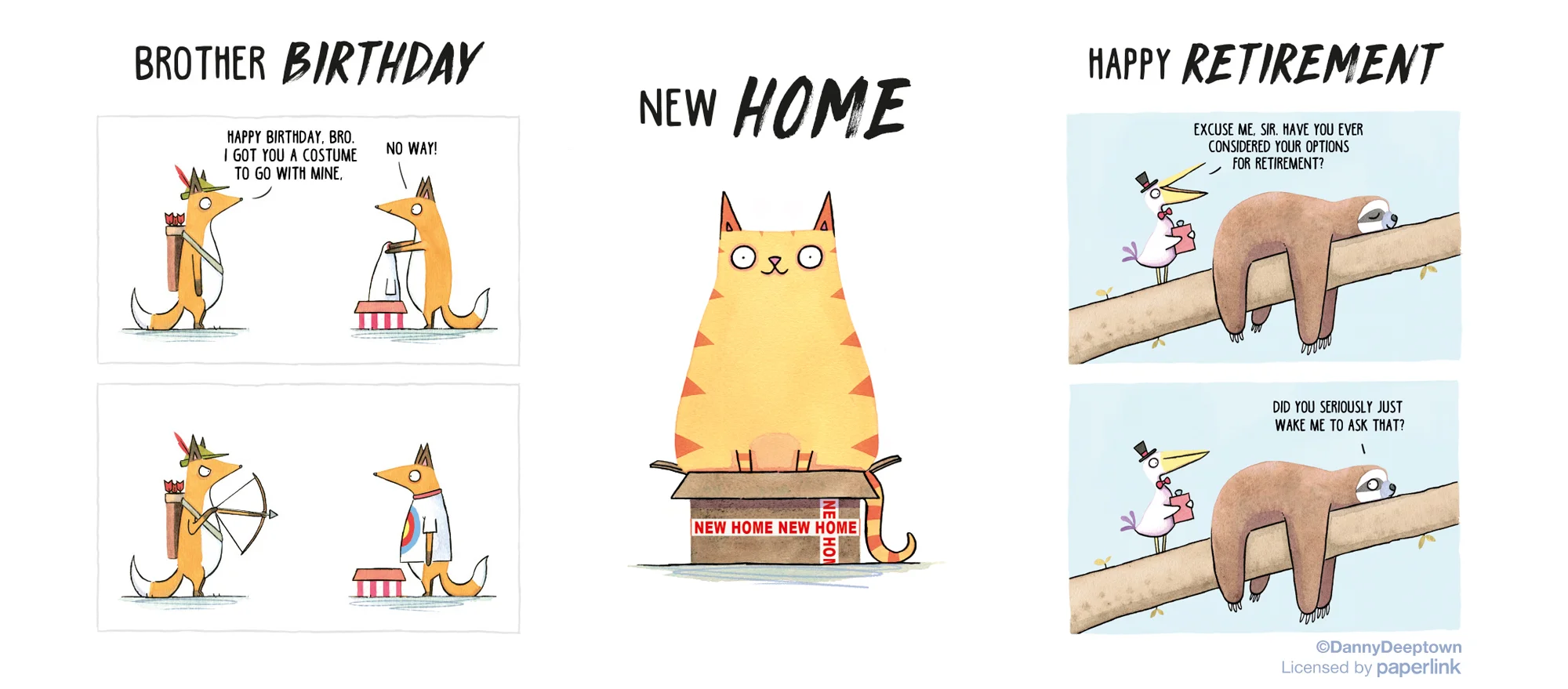 Droolius Caeser Greetings cards