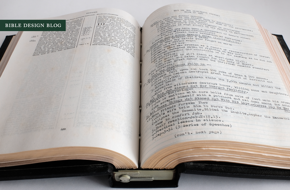They Don't Make 'Em Like They Used To: Vintage Nelson ASV Looseleaf