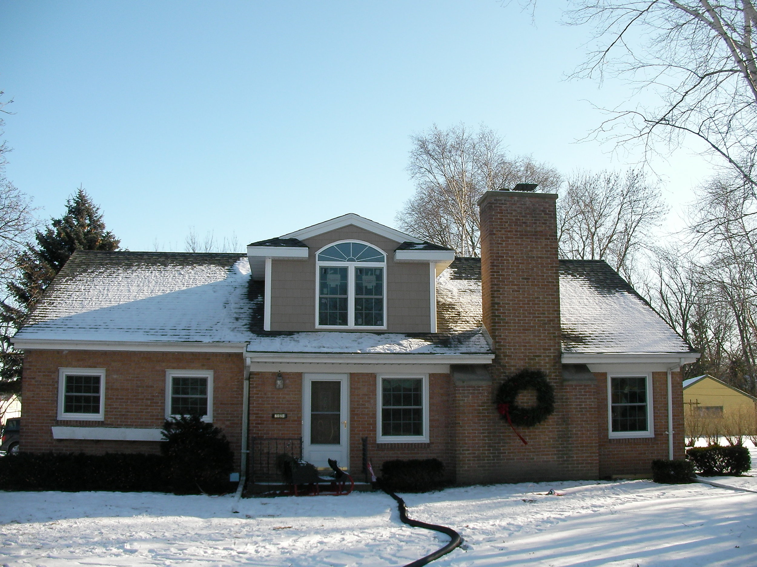 House After the Dormer was Added