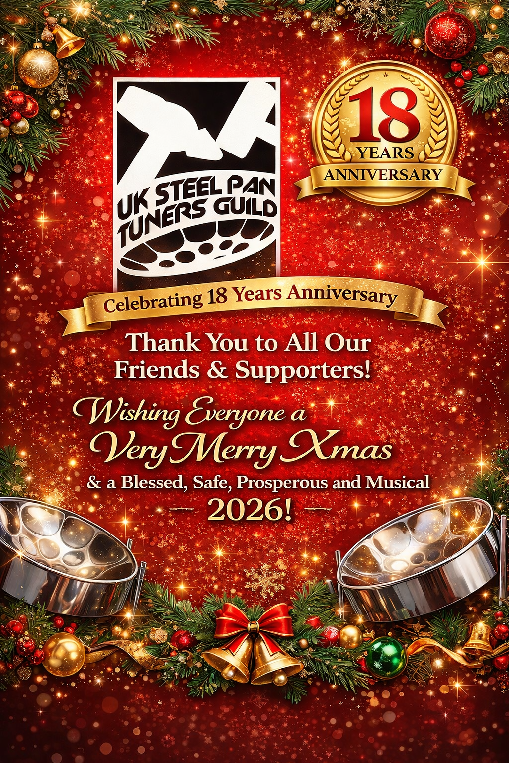     

 
   Thank You to All Our  Friends &amp; Supporters!  Wishing Everyone :  Very Merry Xmas  &amp; a Blessed, Safe, Prosperous and Musical  2026! 
 




















  
  



     
