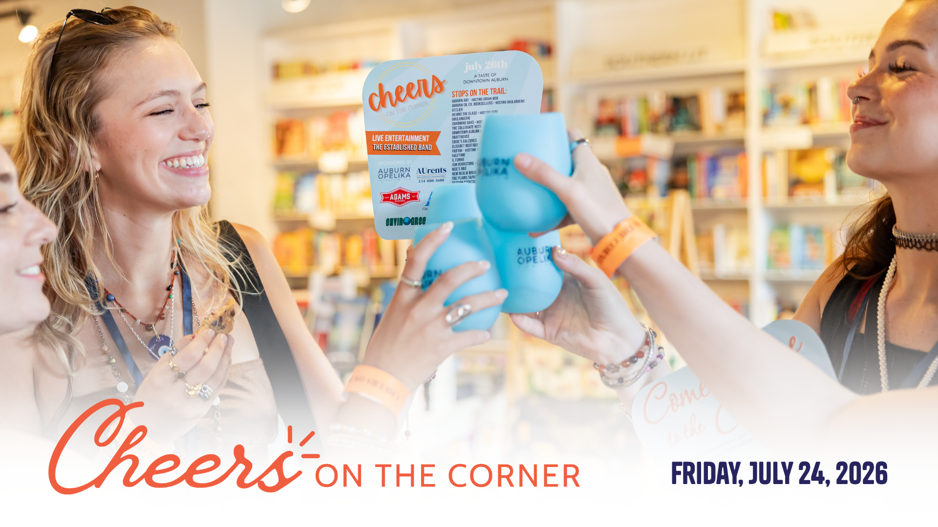 Cheers on the Corner Event Image
