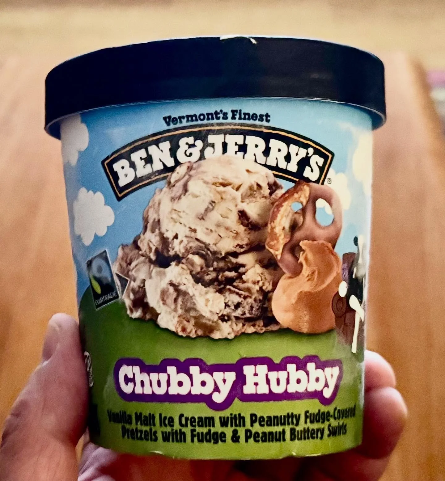Of course I got this flavor when my wife is out of town. Now she&rsquo;ll know.

#chubbyhubby #benandjerrys #icecream #rarerecords