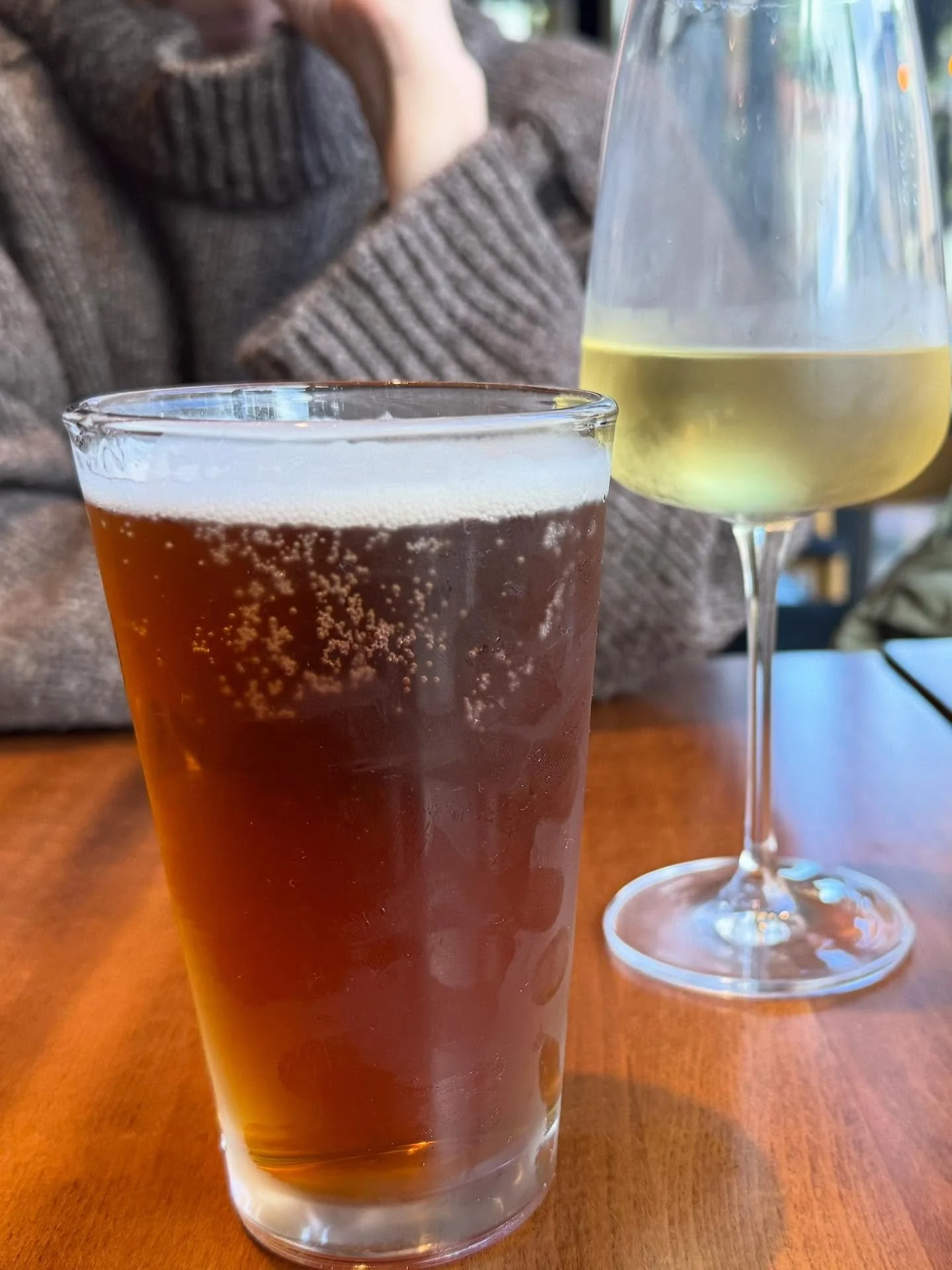 Menabrea lager from Rome on tap! And amazing pizza! Fratm Pizzeria just opened Kitty-Corner from the store and it is fantastic. The owners/operators are from Naples. Wood burning stove and killer menu. Fratm means brother is the Naples dialect. Great