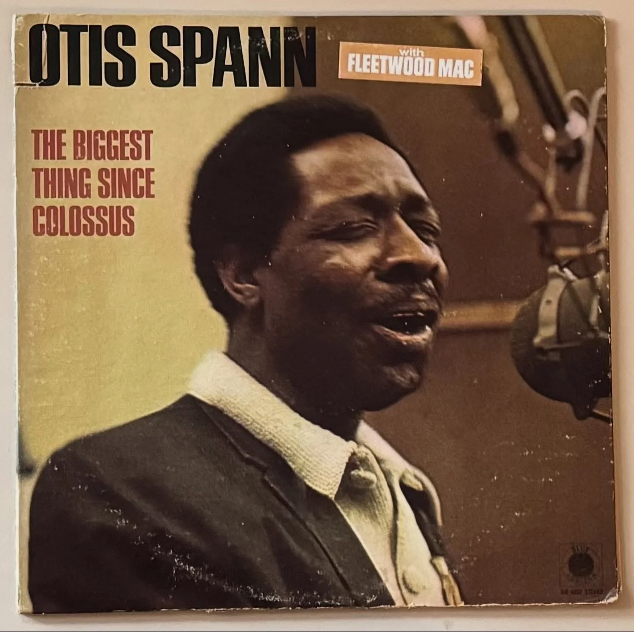 Record of the Day: superb blues album with Peter Green! Mr. Spann may be my fave blues piano player, and he has such a soulful voice. A Blue Horizon original with EX Sterling vinyl! The store has been getting a variety of KILLER used albums this week