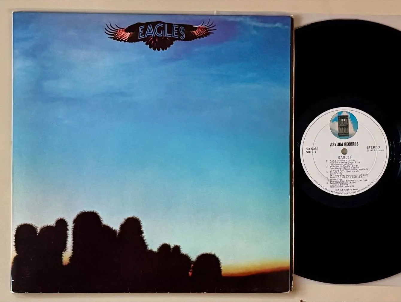 Record of the Day: scarce clean white label original with the hard to find gatefold cover! The store is open 11 to 6 come on in.

#theeagles #theeaglesband #eaglesband #takeiteasy #gatefold #classicrock #mellowrock #vintagerecords #rarerecords #recor