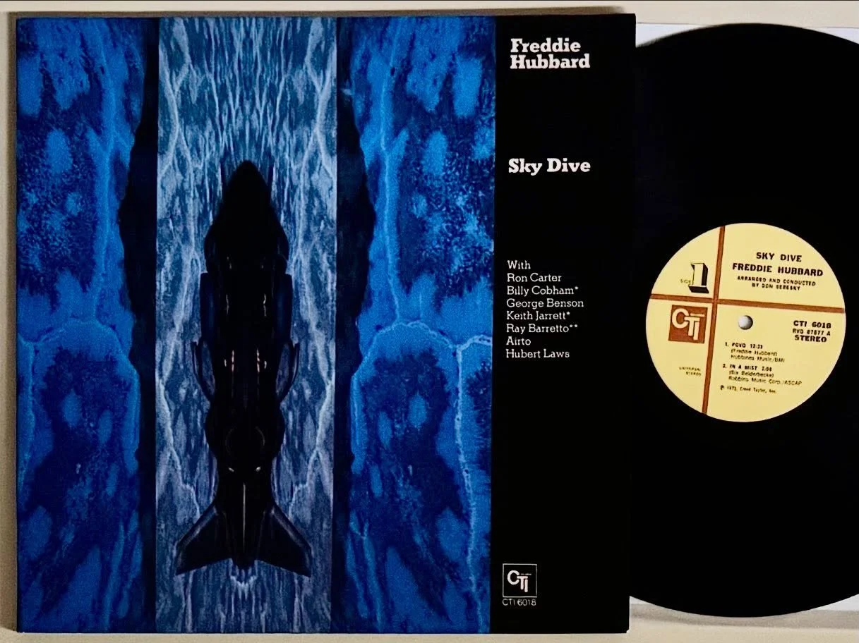 Record of the Day: minty RVG OG, what a killer album! Povo is a super track, such a funky bassline, right up there with Red Clay. The store is open 11 to 6 come on in!

#freddiehubbard #skydive #ctirecords #rudyvangelder #greatsound #audiophile #mint