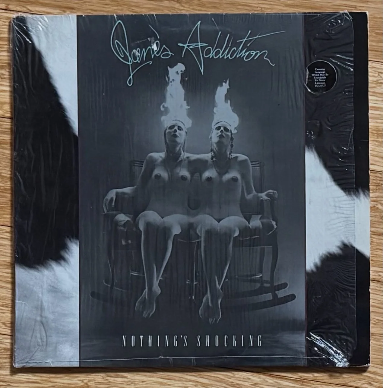 Rock Record of the Day: clean original! I&rsquo;m putting out some good ones today! The store is open 11 to 6 come on in. 

#janesaddiction #nothingsshocking #alternativerock #rarerecords #recordsforsale #recordcollecting #recordshopping #recordshop 