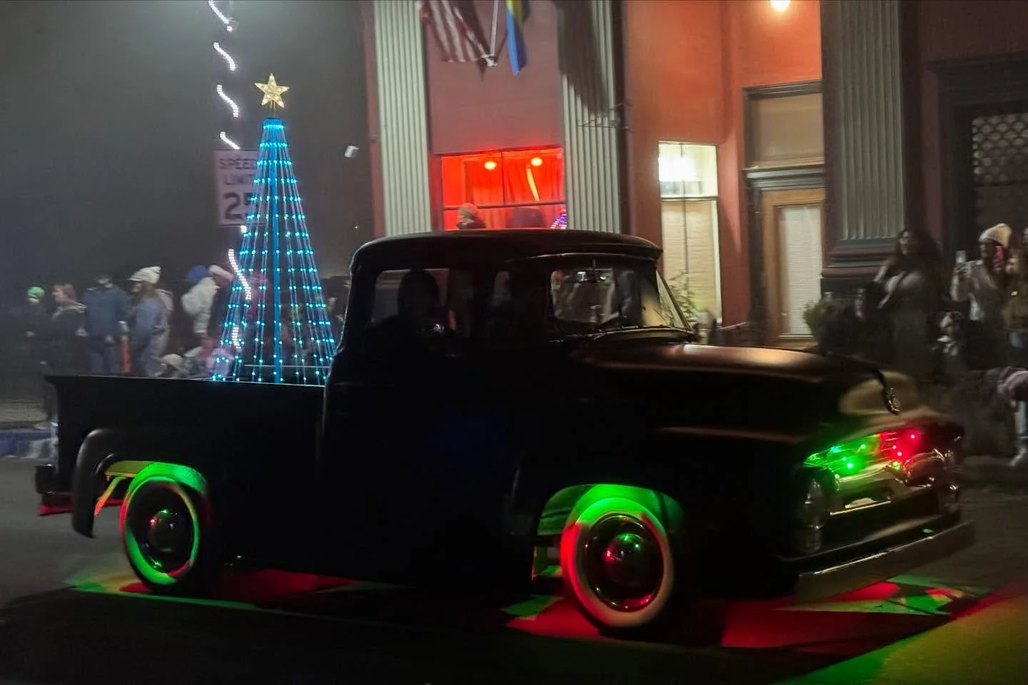 Last night was our annual small town Christmas parade. I had an eggnog latte for the first time. It was good.

#christmasparade #sonomacounty #penngrove #eggnog #rarerecords