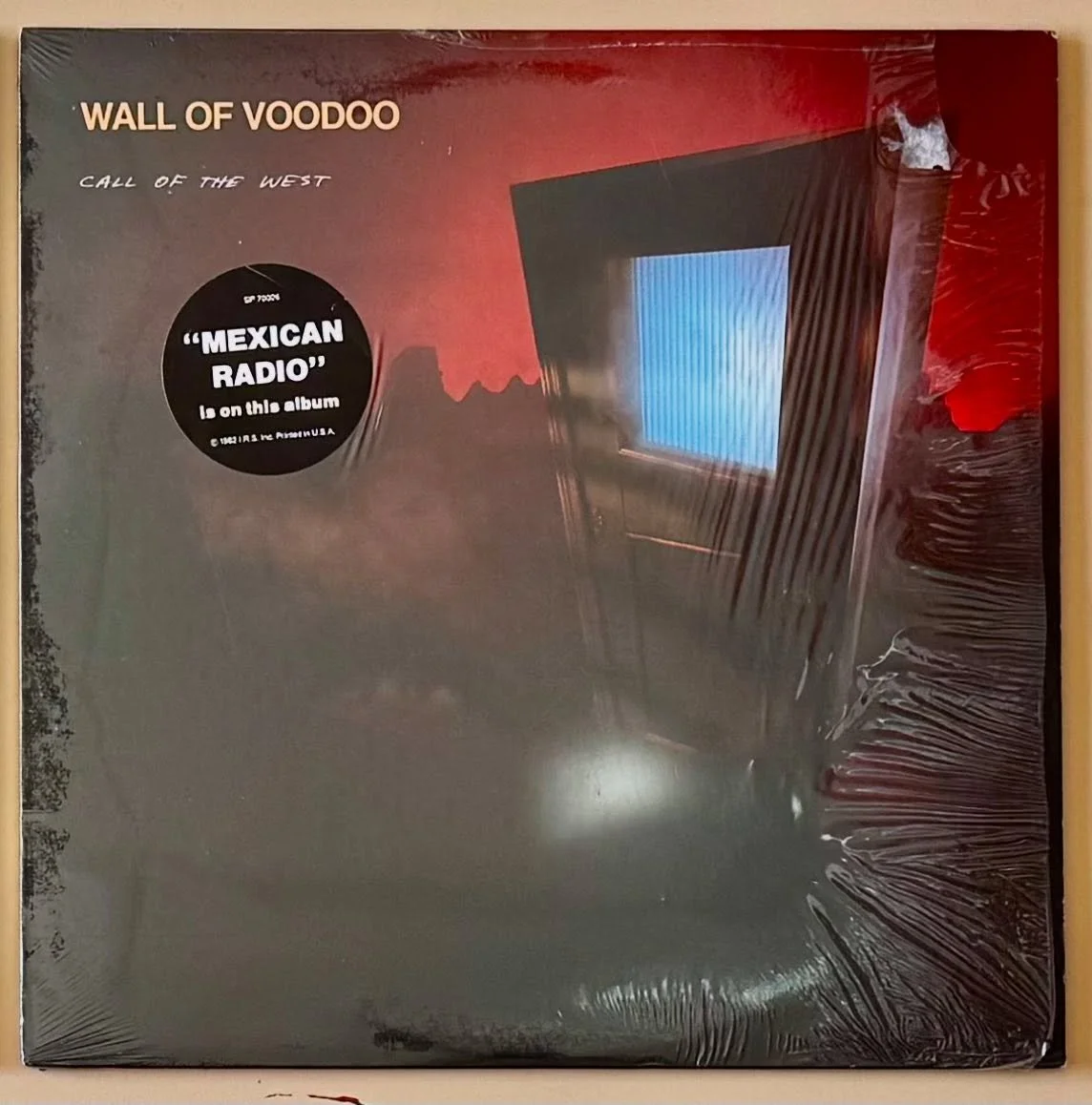 Record of the Day: minty original in shrink with sticker! We&rsquo;ve been getting great stuff all week - I pit out a bunch of great ones yesterday! The store is open 11 to 6 come on in.

#wallofvoodoo #newwave #hypesticker #rarerecords #downtownsanr