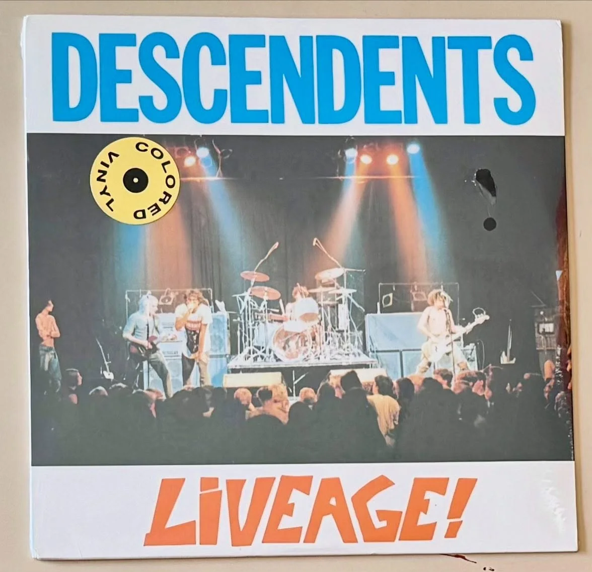 Record of the Day: sealed 1990 color vinyl! Rare in any condition let alone unopened. I believe it&rsquo;s blue color to match the cover lettering. The store is open at 11 today for Martin Luther King Day, come on in.

#descendents #milogoestocollege