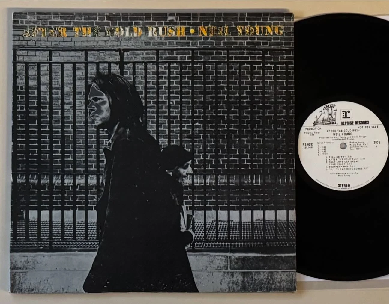 Record of the Day: super rare white label promo! Most of it plays well. The cover is super clean and crisp, rare for this gatefold. With lyric poster insert. Plus lots of punk new arrivals, jazz and more going out today. Plus two shipments of new vin