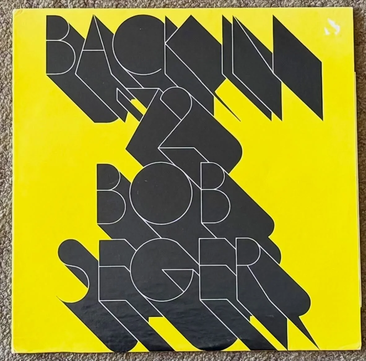 Classic Rock Record of the Day: rare and clean white label promo! With the usually missing rare promo only insert/&ldquo;outsert&rdquo; see next photo. Plus a bunch of punky stuff going out first thing this morning, see our other post. The store is o