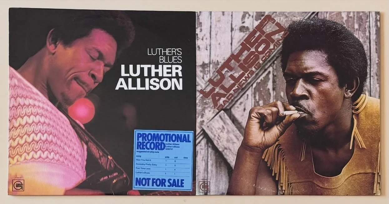 Records of the Day: super funky soulful superb Chicago blues! The one on the left is a super minty killer promo, the one on the right is in my top ten of blues albums. I out out a lot of killer stuff yesterday! From punky stuff to a few VG+ Led Zeps.