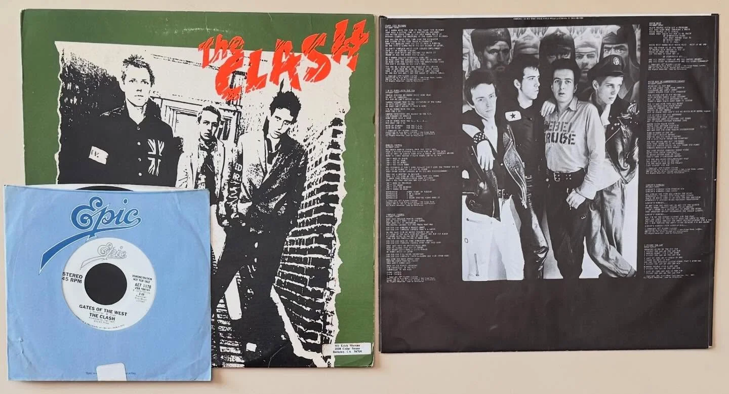 Record of the Day: complete original with the scarce inner sleeve and scarce bonus promo 7&rdquo;!!! Clean great sounding vinyl too. One of the greatest punky rock records ever, by far my fave of theirs. From the new batch of punk we got in! A heads 