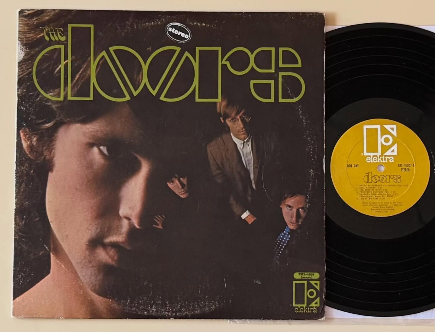 Record of the Day: 1967 pressing with super clean vinyl and a nice mono cover with rare stereo sticker! One of the best sounding copies I&rsquo;ve ever heard. The store is open 11 to 6 come on in!

#thedoors #jimmorrison #lightmyfire #classicrock #ra