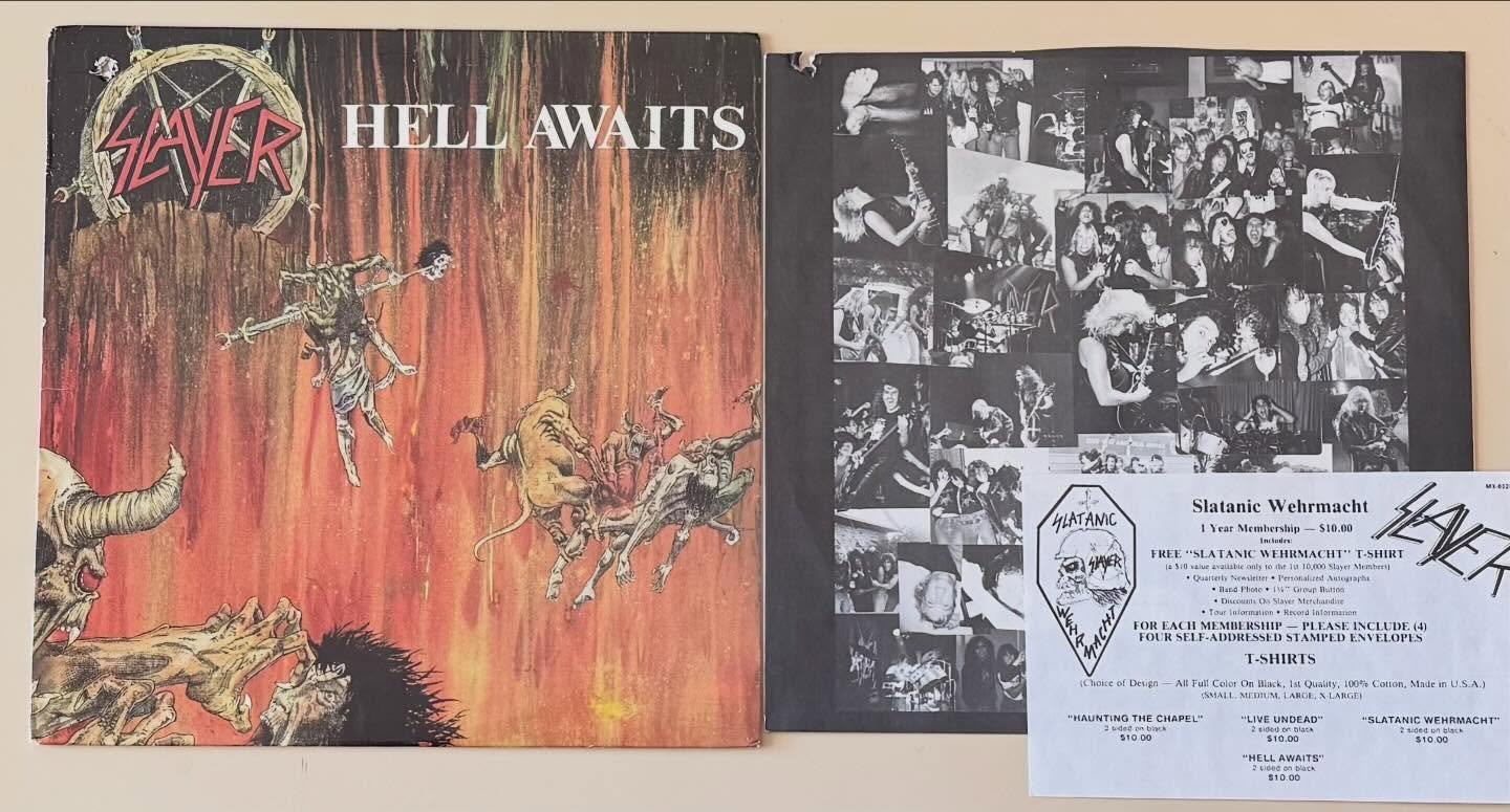 Record of the Day: rare mint- vinyl original with the great inner sleeve and the fan club insert! Plus will start putting out an awesome big batch of punk that just came in. The store is open 11 to 6, plus I&rsquo;m working a rare Thursday shift tomo