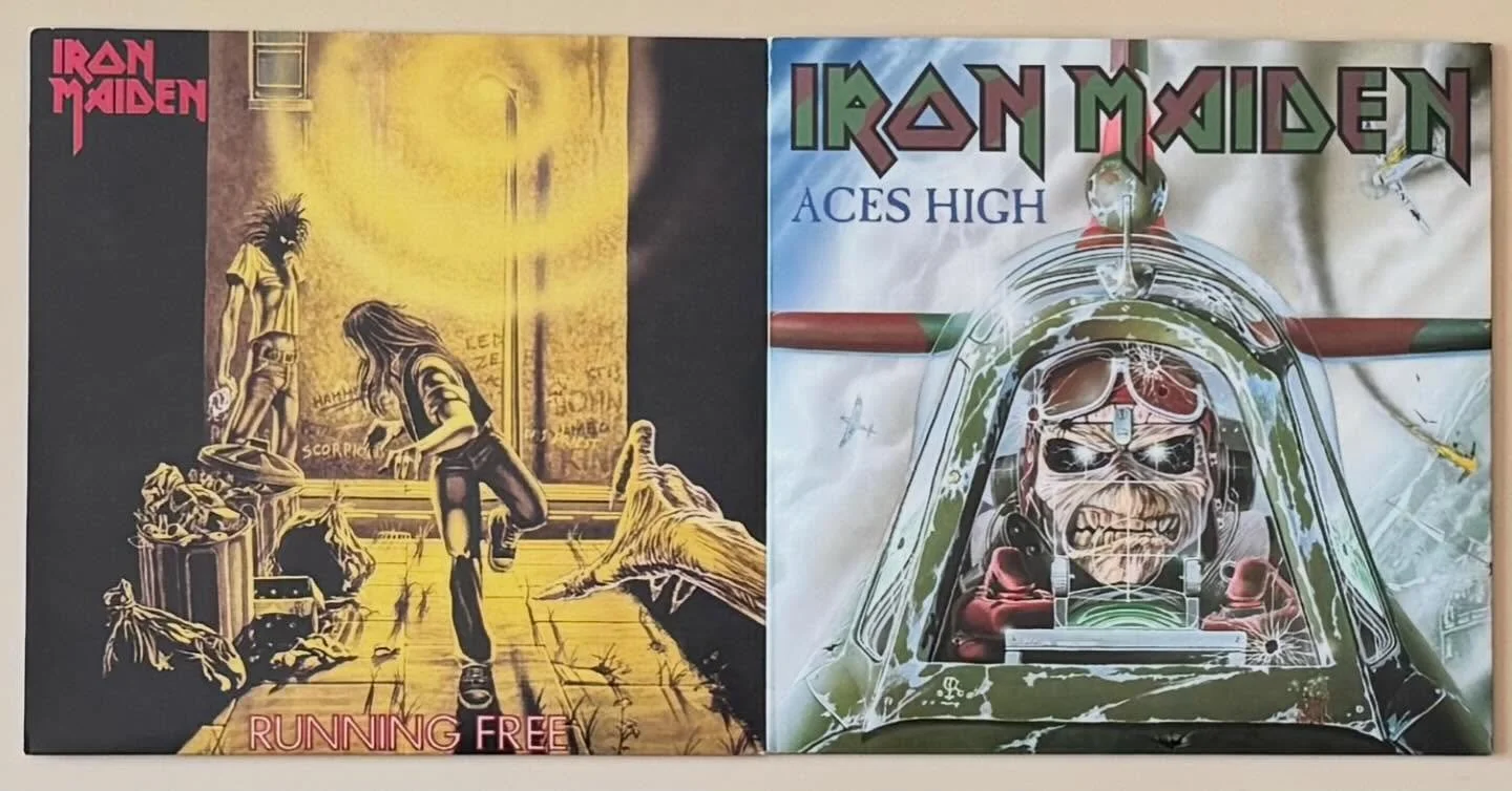 Records of the Day: very cool minty 2014 7&rdquo;s that found their way into the great big batch of pink we just got. Plus rare Beatles and more, plus three shipments of new releases and new restocks. The store is open 11 to 6 come on in!

#ironmaide