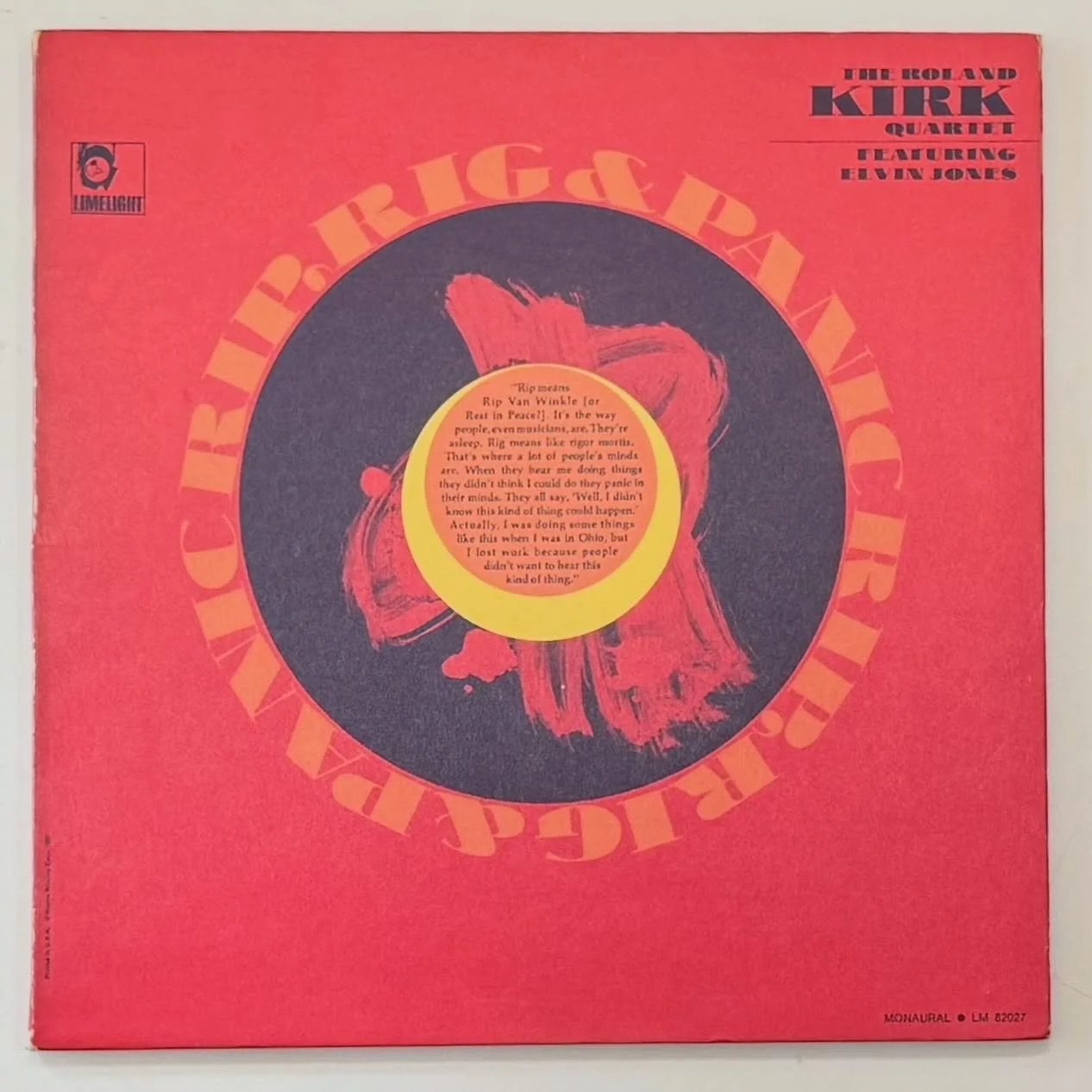 Record of the Day: a rare minty mono 1965 original, may be my fave of his, an amazing record! Engineered by RVG though he&rsquo;s not in the deadwax. Too bad IG cut off the photo of the amazing gatefold cover, you can see it in the Story. The store i