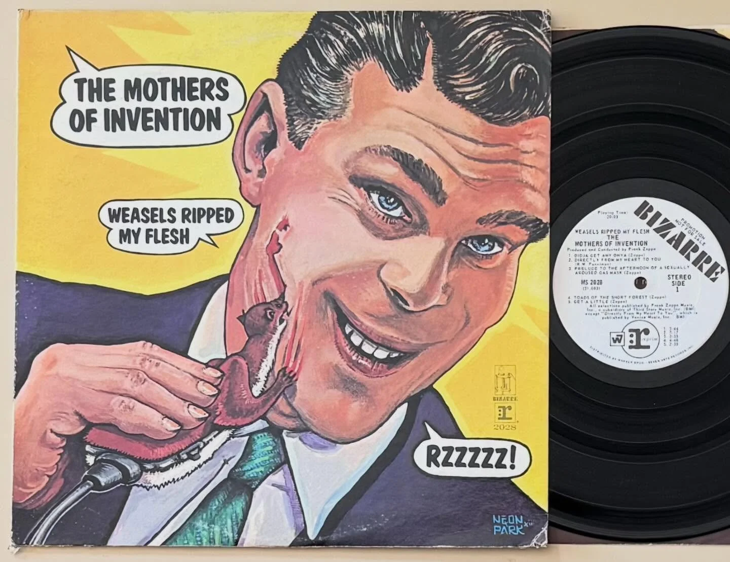 Rock Record of the Day: just got a great rock and jazz collection! None are priced yet! I&rsquo;ll start putting them out mid-afternoon today. Lots of minty vinyl white label promos too. See my other post and story for some prime jazz titles. Plus to