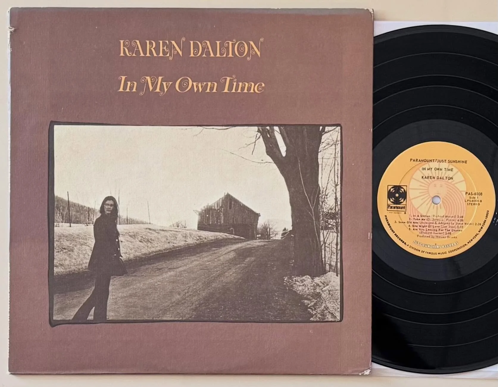 Record of the Day: rare and clean 1971 original! I think it&rsquo;s the first time we&rsquo;ve ever had this in the store in our 28 years. Open 11 to 6. P.S. the May Madness car parade on our street  is today, so if you&rsquo;re into vintage cars com