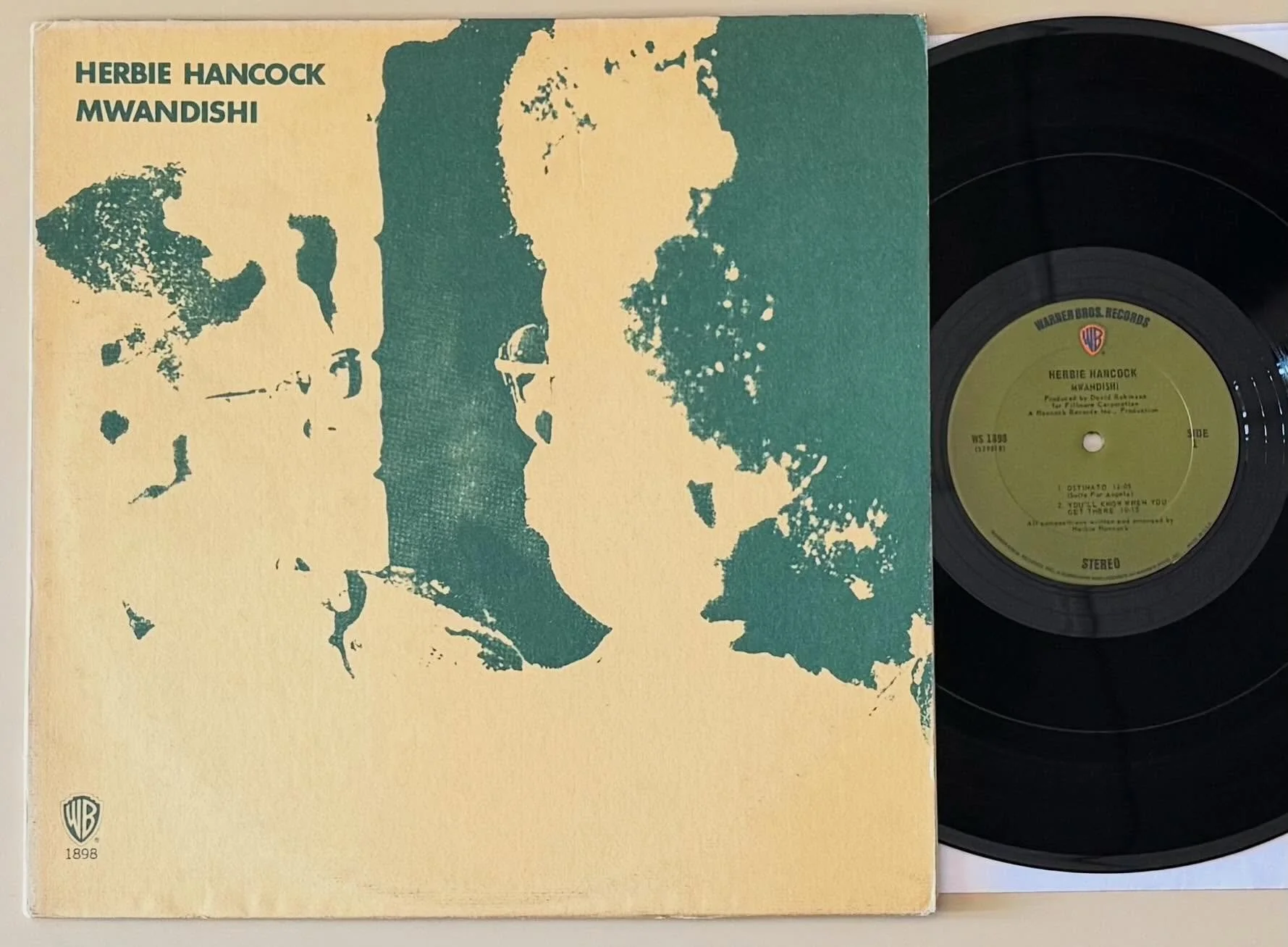 Record of the Day: minty vinyl 1971 original! So good and so spacey, very influenced by Miles&rsquo; Bitches Brew. His Crossings from this era sold immediately - don&rsquo;t sleep on this one. The store is open 11 to 6 come on in!

#herbiehancock #sp