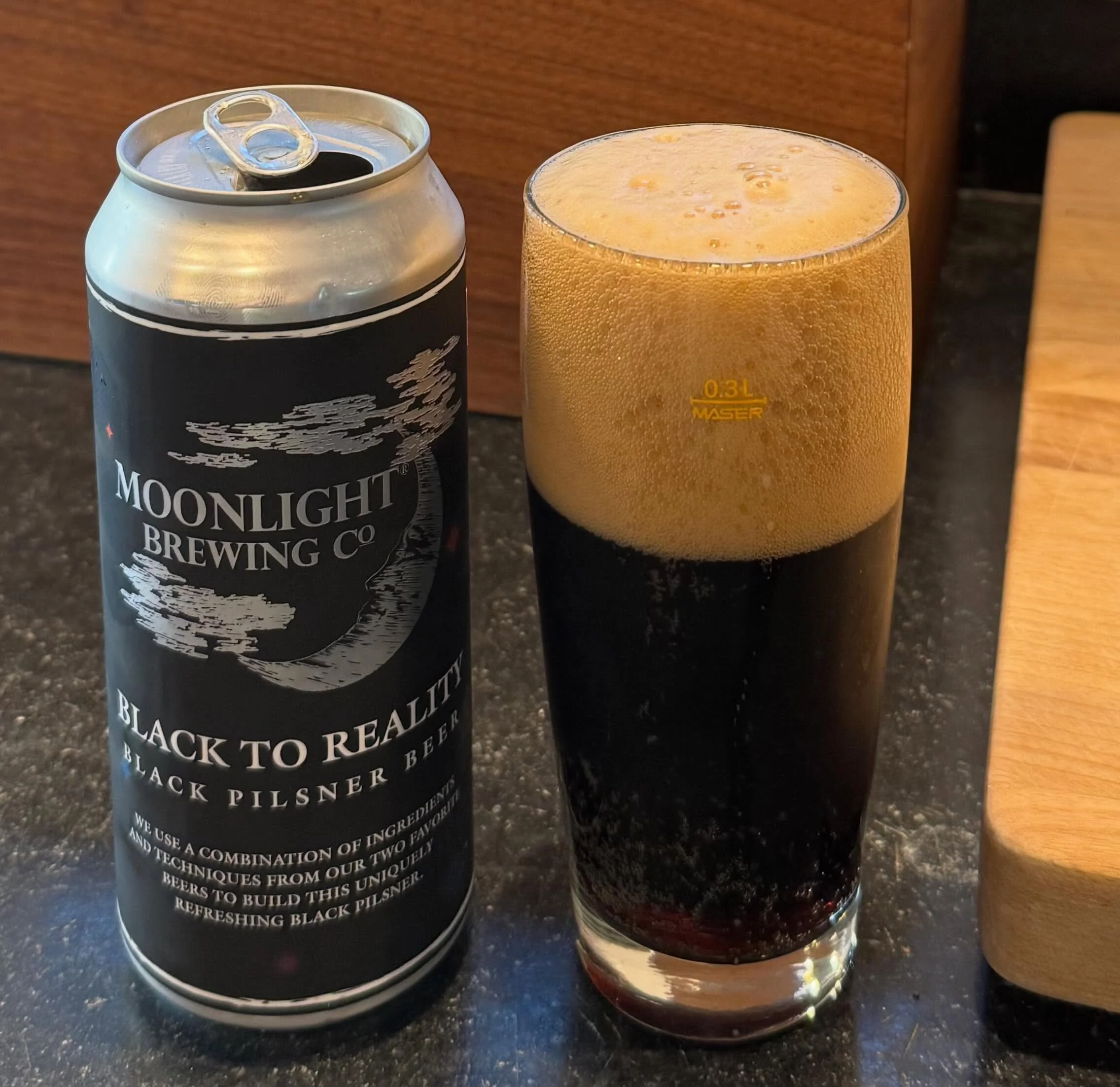 A new beer from Moonlight! Another dark lager, they are the best and make the most of this style. May be my fave beer style. From one of my top fave Bay Area breweries.

#moonlightbrewing #darklager #sonomacountybeer #bayareabrewery #greatbeer