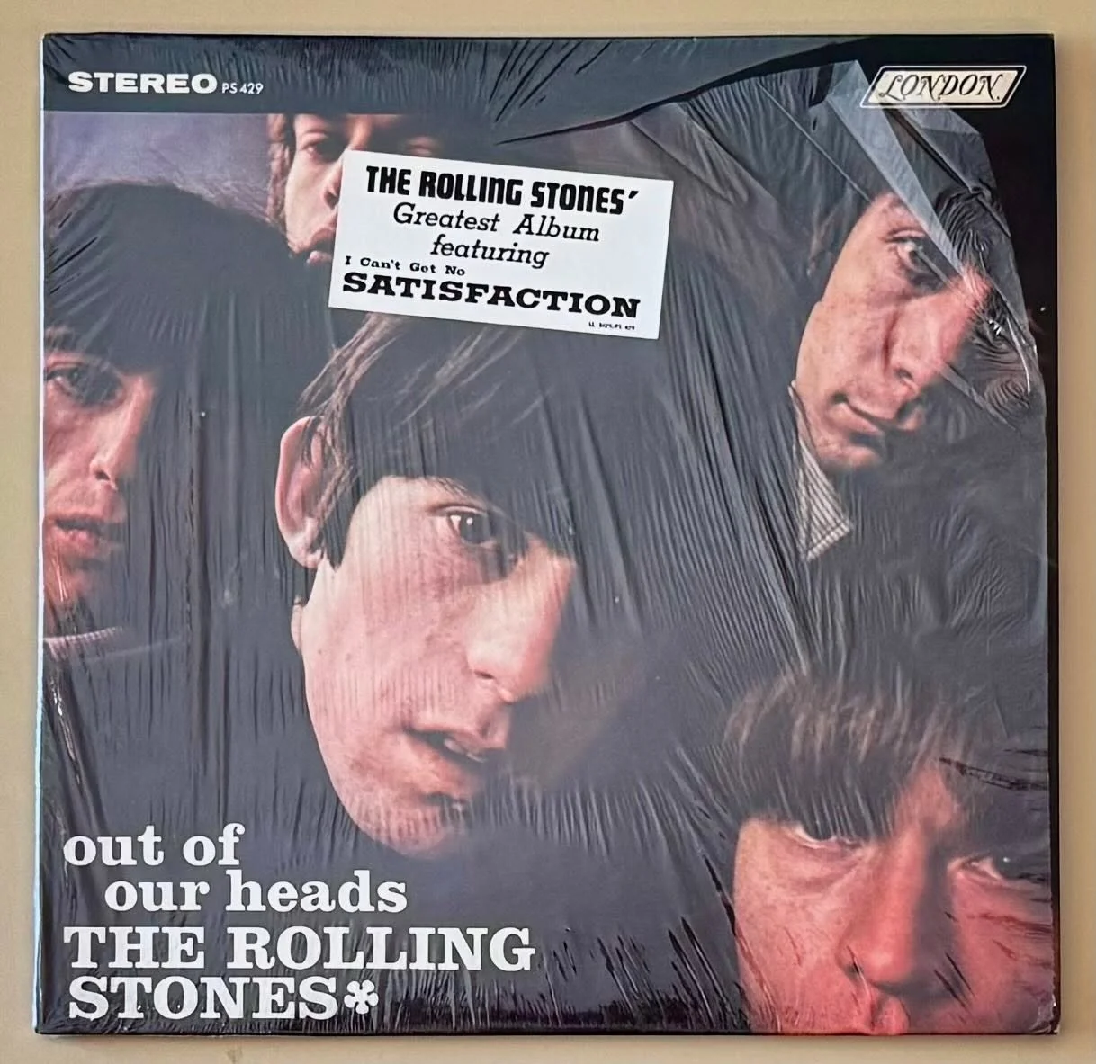 Record of the Day: stunning copy with an amazing hype sticker! From my personal collection - I have two killer copies of this so am letting one go. The store is open today 11 to 6. And open tomorrow for the holiday 11 to 5. Come on in!

#rollingstone