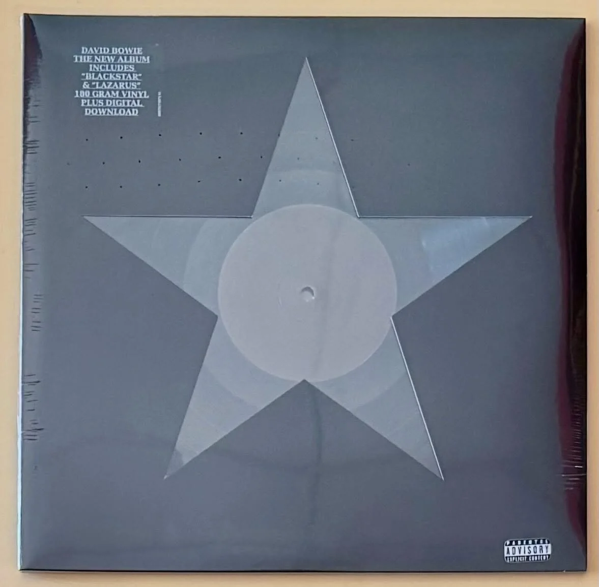 Record of the Day: sealed rare original of David Bowie&rsquo;s final album, the masterpiece Blackstar. I remember the early morning after he passed away, I was still asleep and my wife burst into the room and exclaimed &ldquo;David Bowie died!&rdquo;