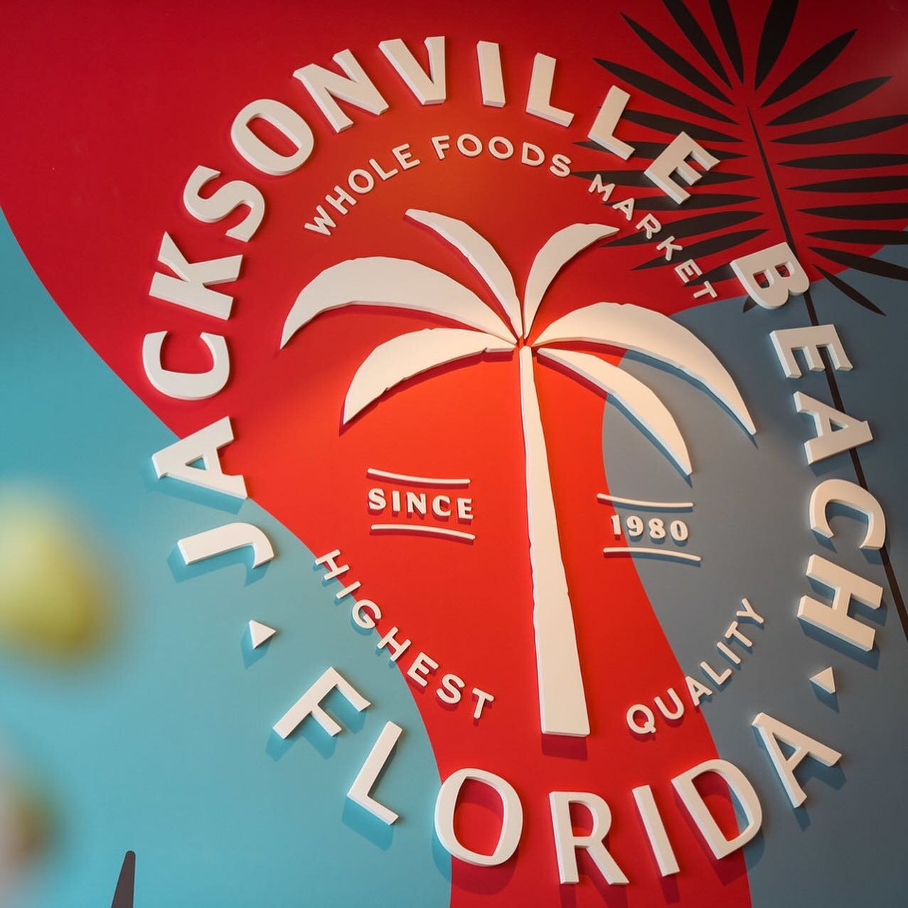 New project opened in the  Jacksonville Beach FL area!

*All our graphics,logos, patterns, decor, signage and typography have a custom, unique look for each client! 

#retaildesign, #graphicdesign, #retailsignage #graphicdesign #wholefoodsmarket #sto