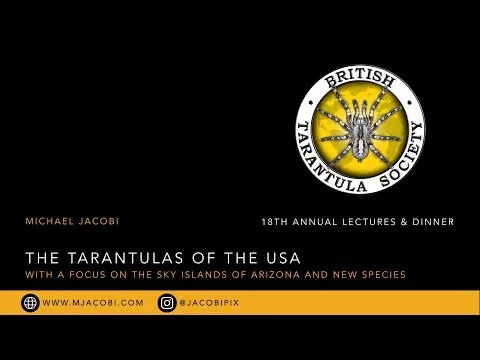 Tarantulas of the USA with a Focus on the Sky Islands of Arizona and New Species - Michael Jacobi