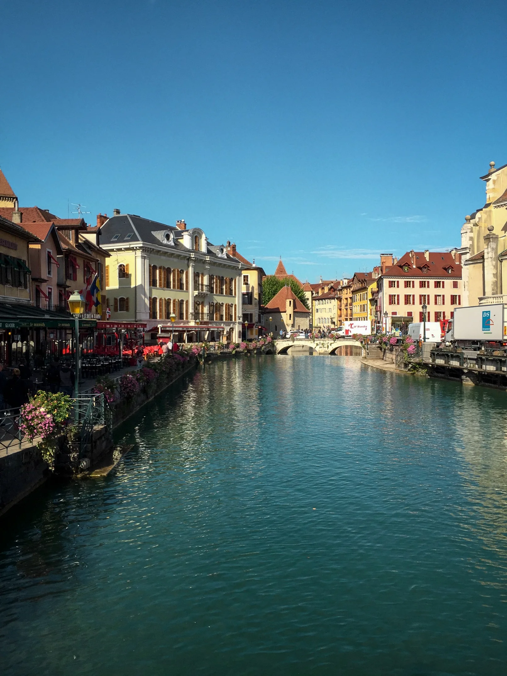 Beautiful Annecy in late summer