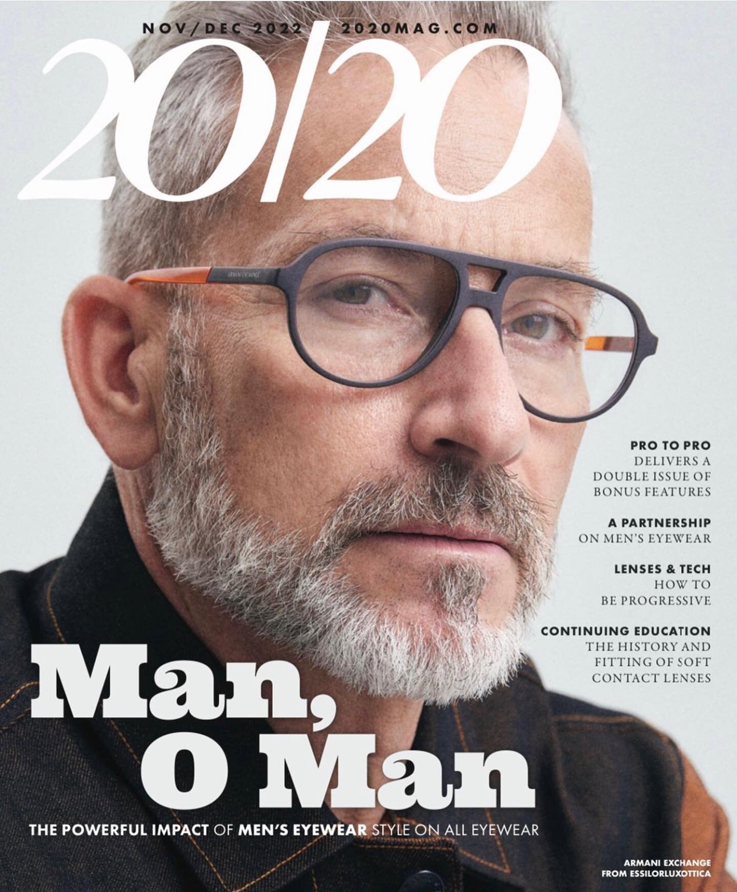 Hurray! My FIRST Magazine Cover! @2020mag #model Eyewear at its finest @bellaagency