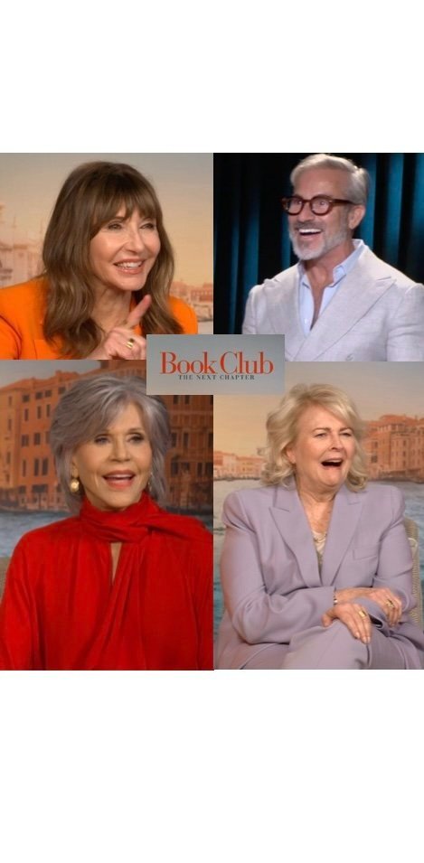 "BOOK CLUB" Stars Jane Fonda, Candice Bergen &amp; Mary Steenburgen