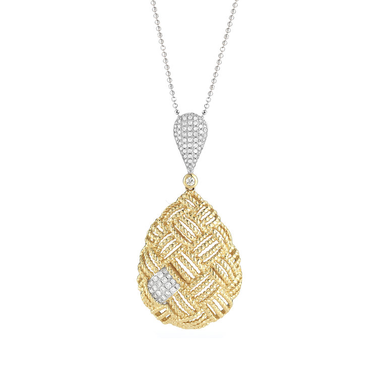   EP01163  - 0.40 ct Set In 14K Yellow Gold Necklace.&nbsp;  