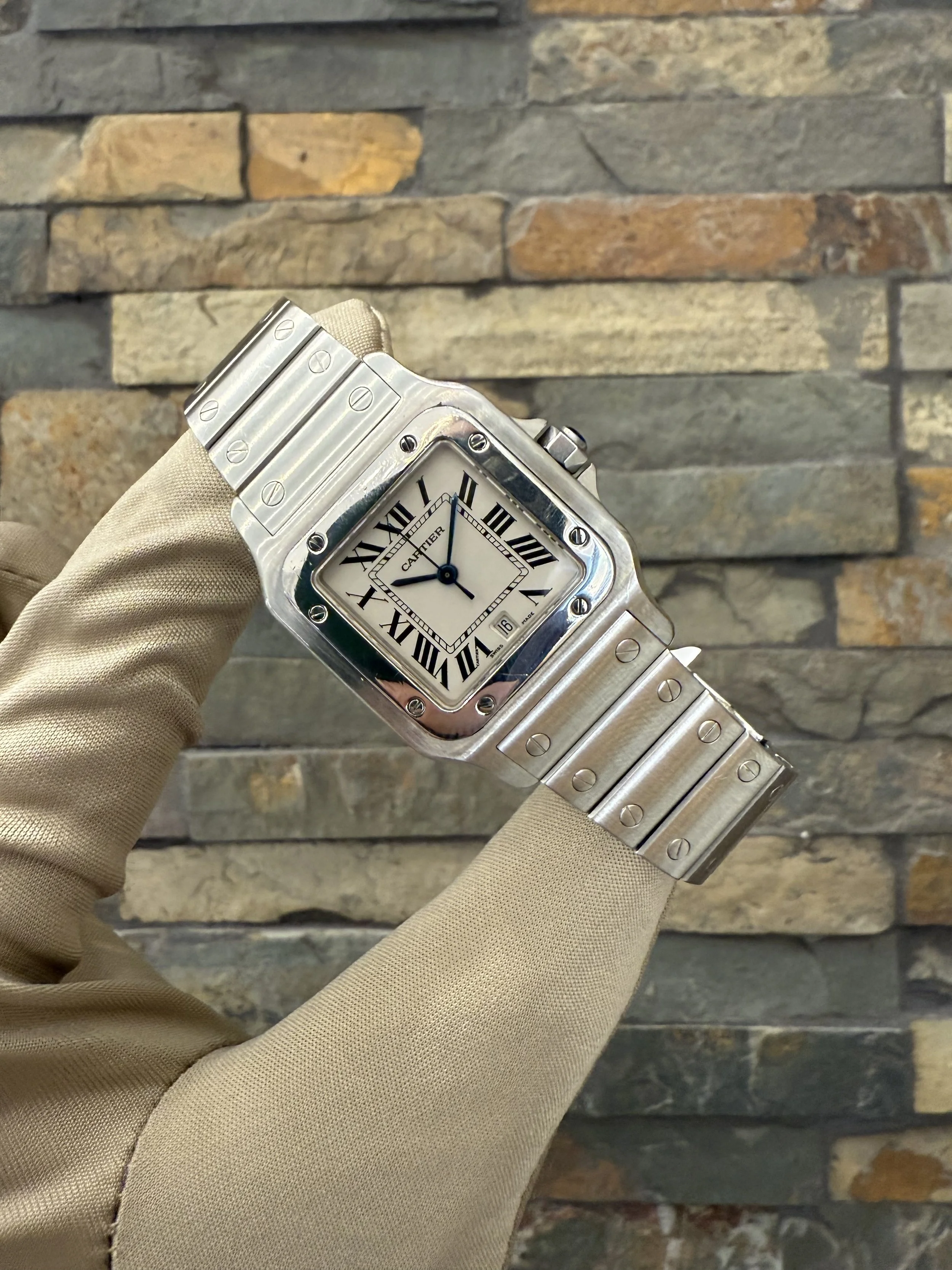 Cartier Santos 29mm REF #1564. Call or stop by our shop