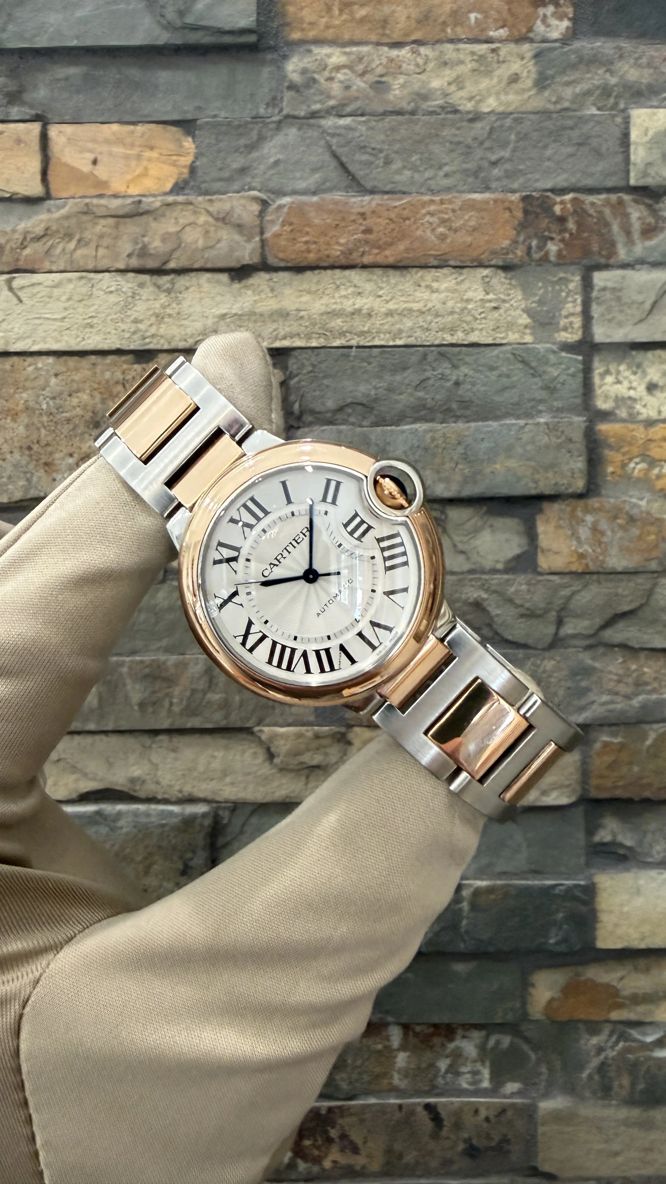 2020 Cartier Ballon Bleu REF #3754 with box and papers. Call or stop by our shop