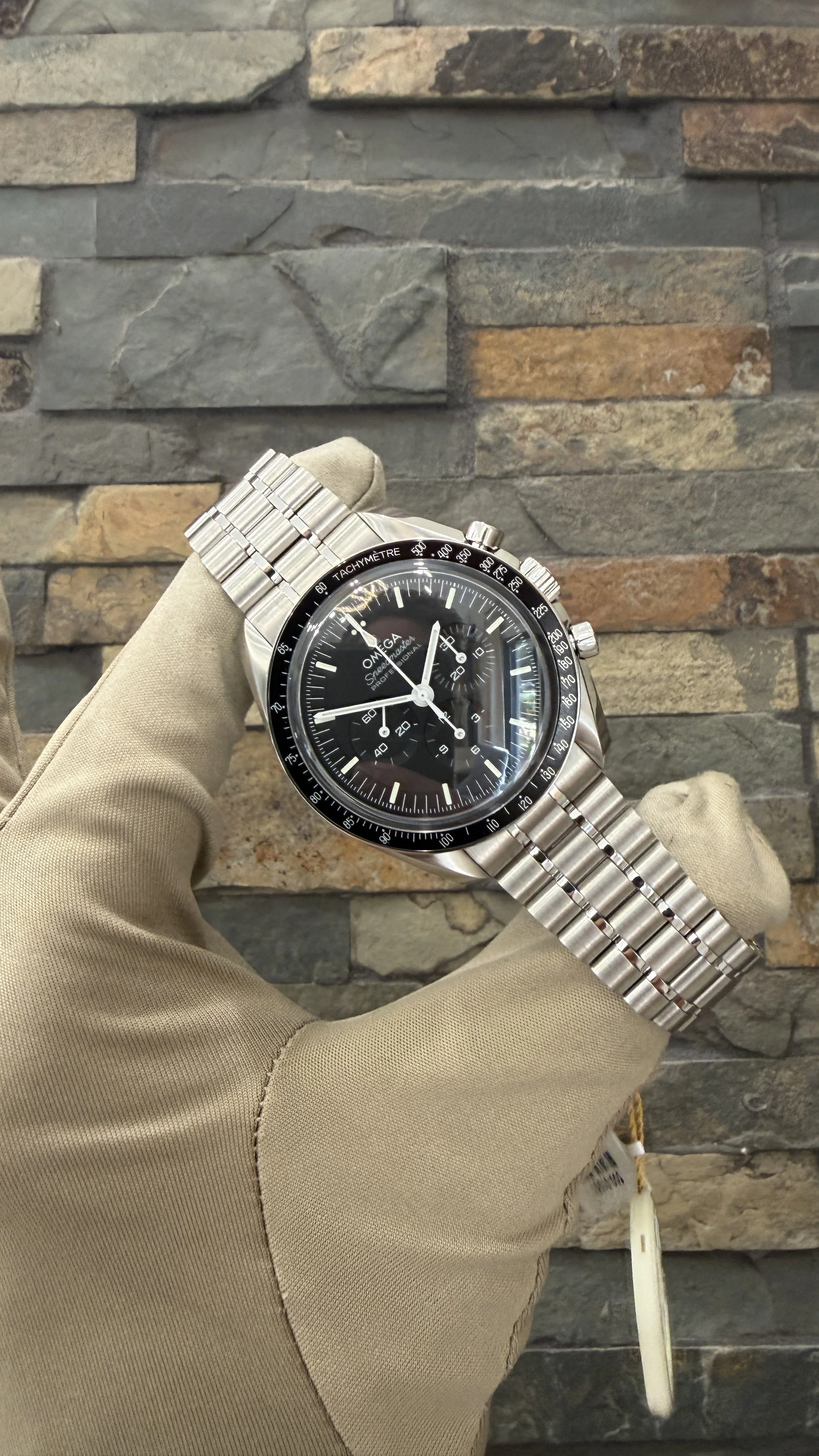 2026 Omega Speedmaster 42mm REF #310.30.42.50.01.002 with box and papers. Call or stop by our shop