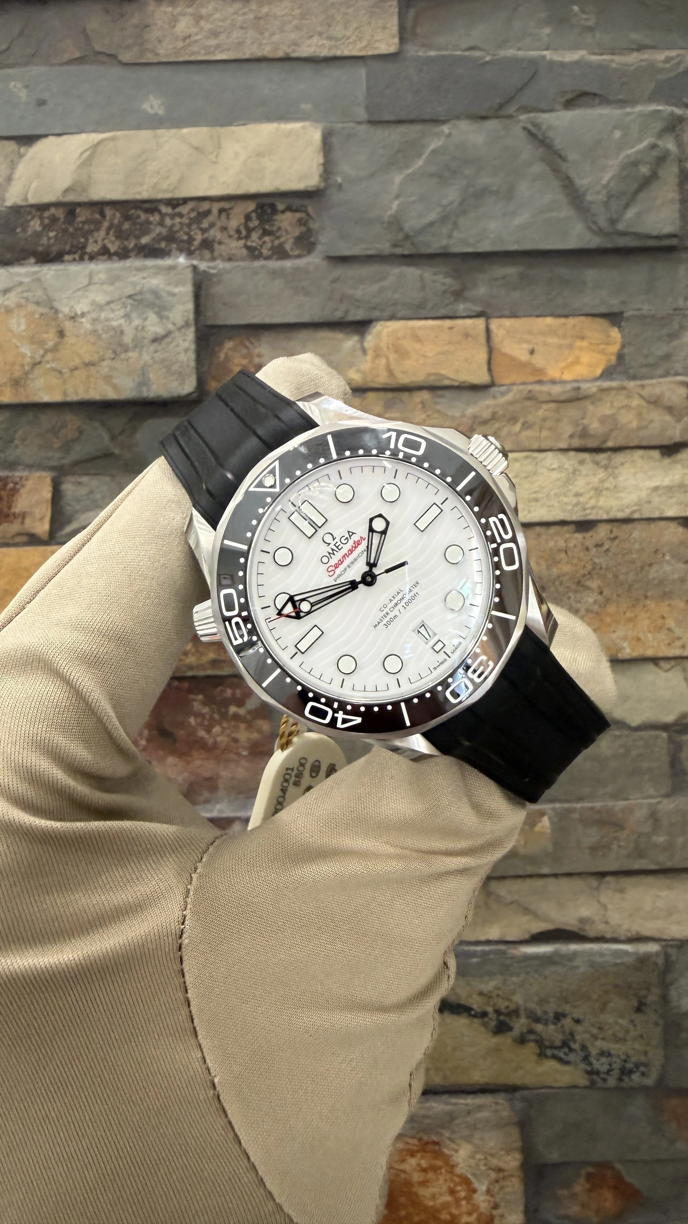 2026 Omega Panda Seamaster REF #210.32.42.20.04.00 with box and papers. Call or stop by our shop