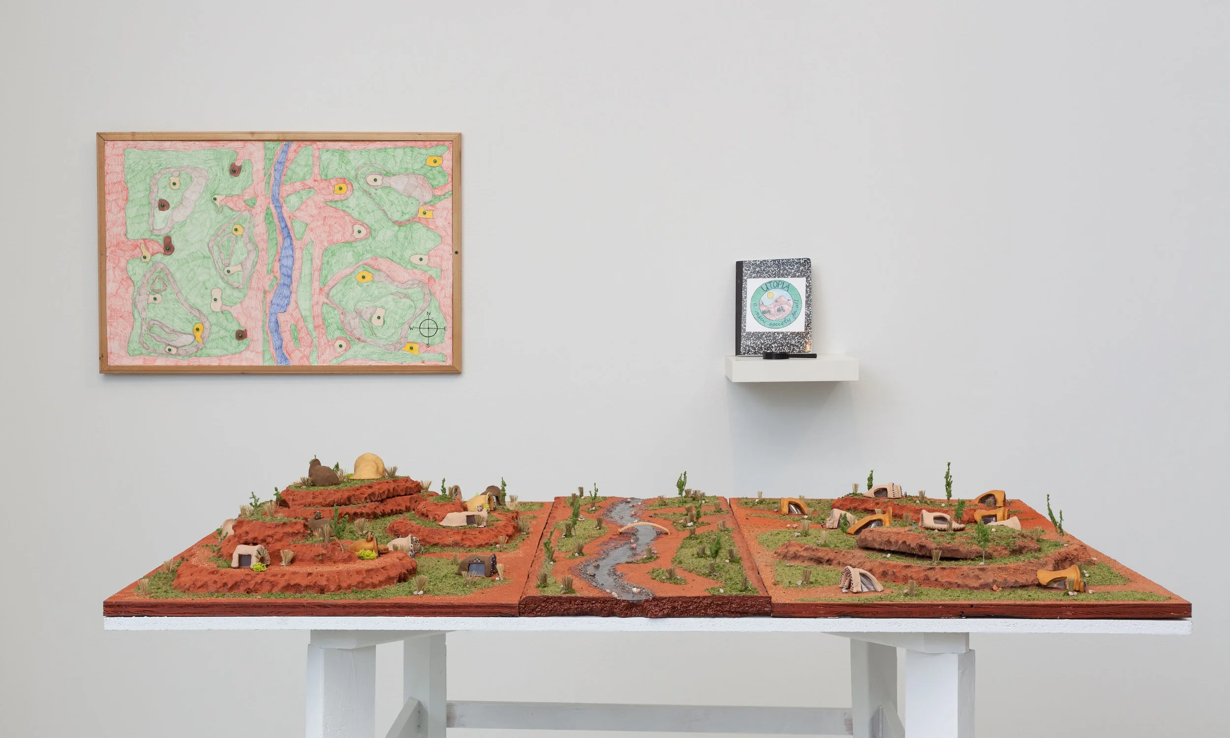 Utopia Installation Photograph by WM Artist Services