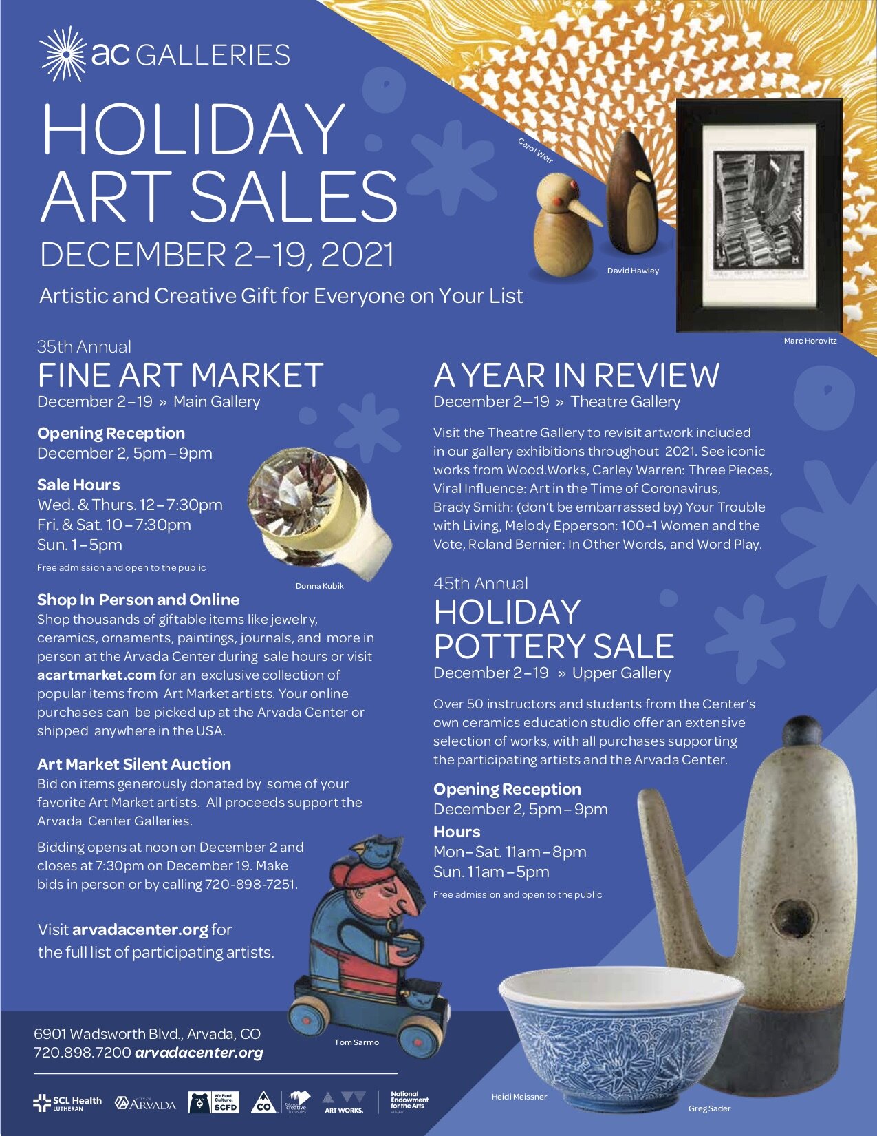 Arvada Center 35th Annual Fine Art Market