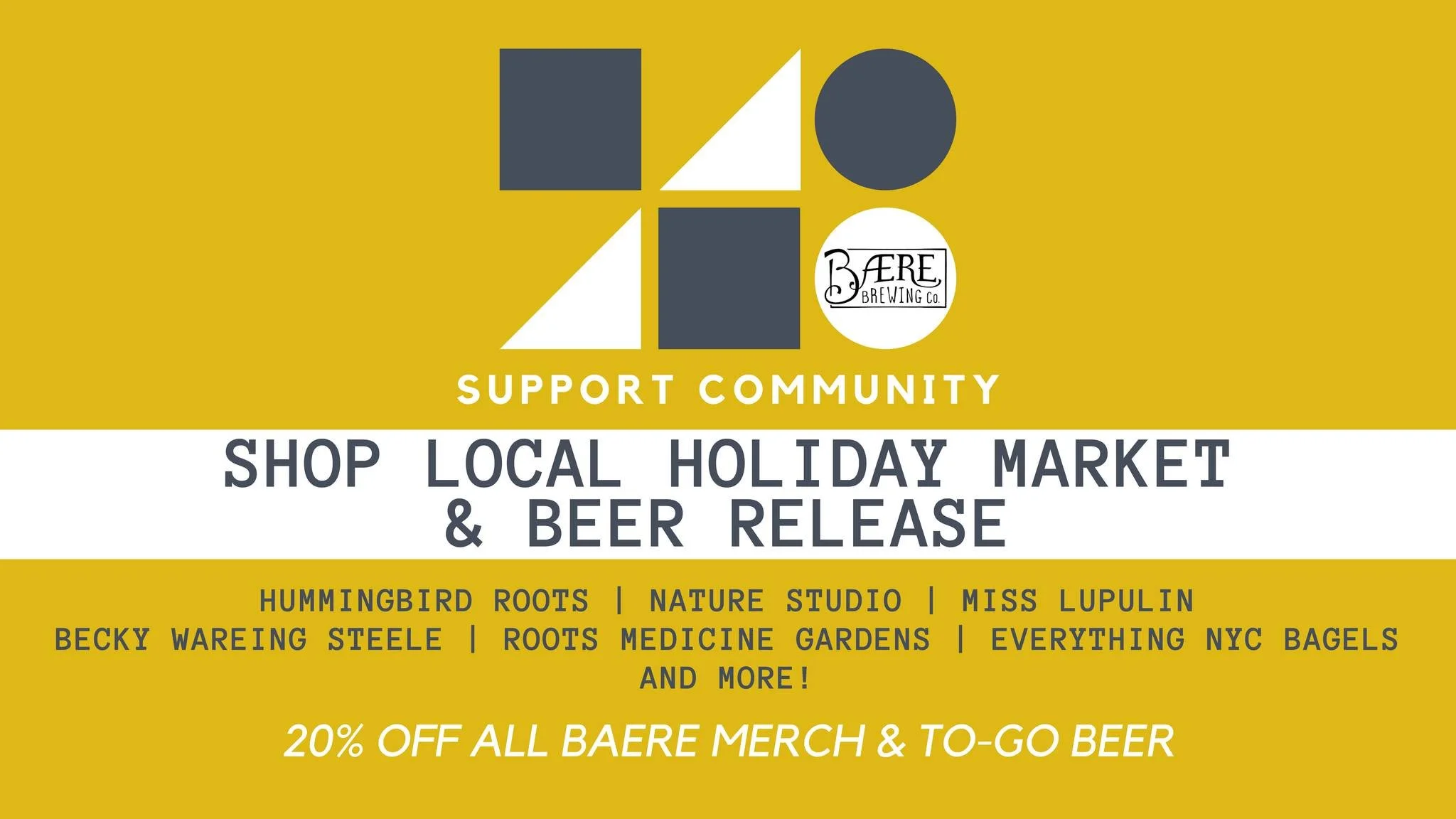 Baere Brewing Holiday Market