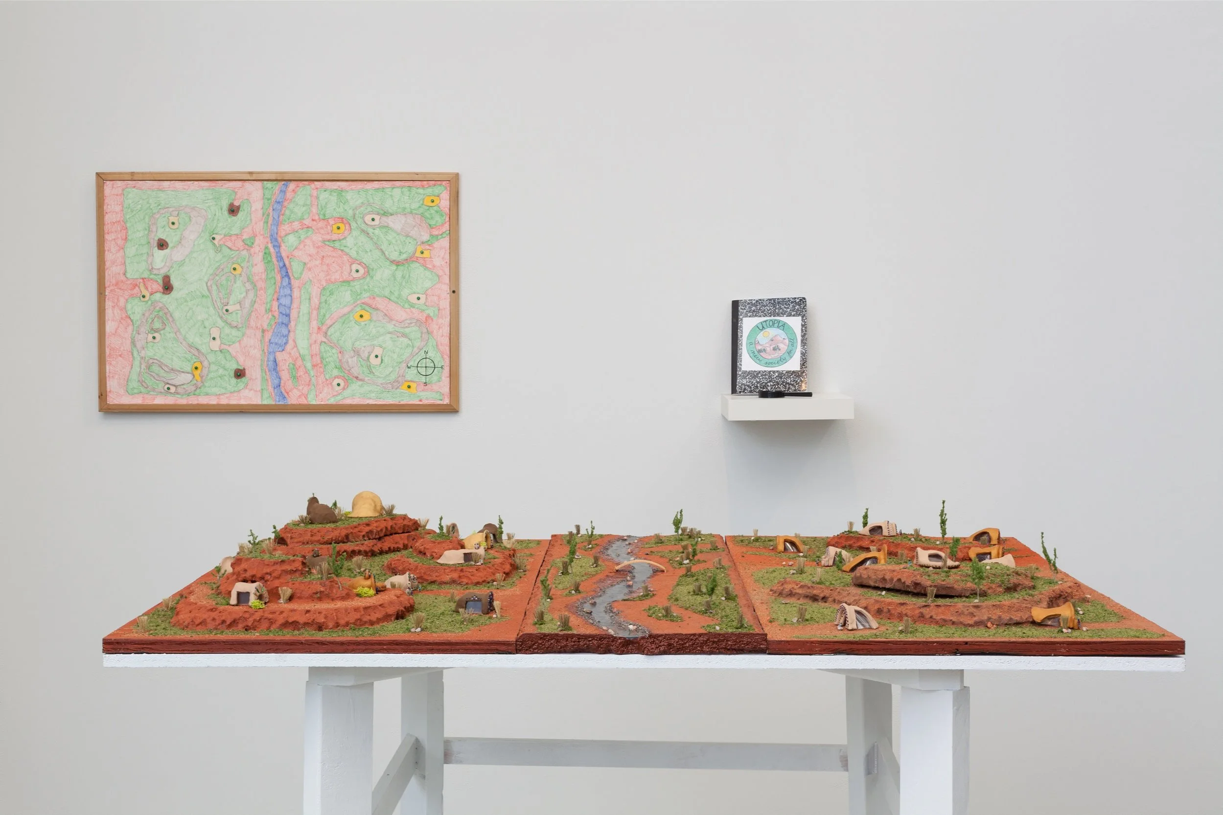 Utopia Installation Photograph by WM Artist Services