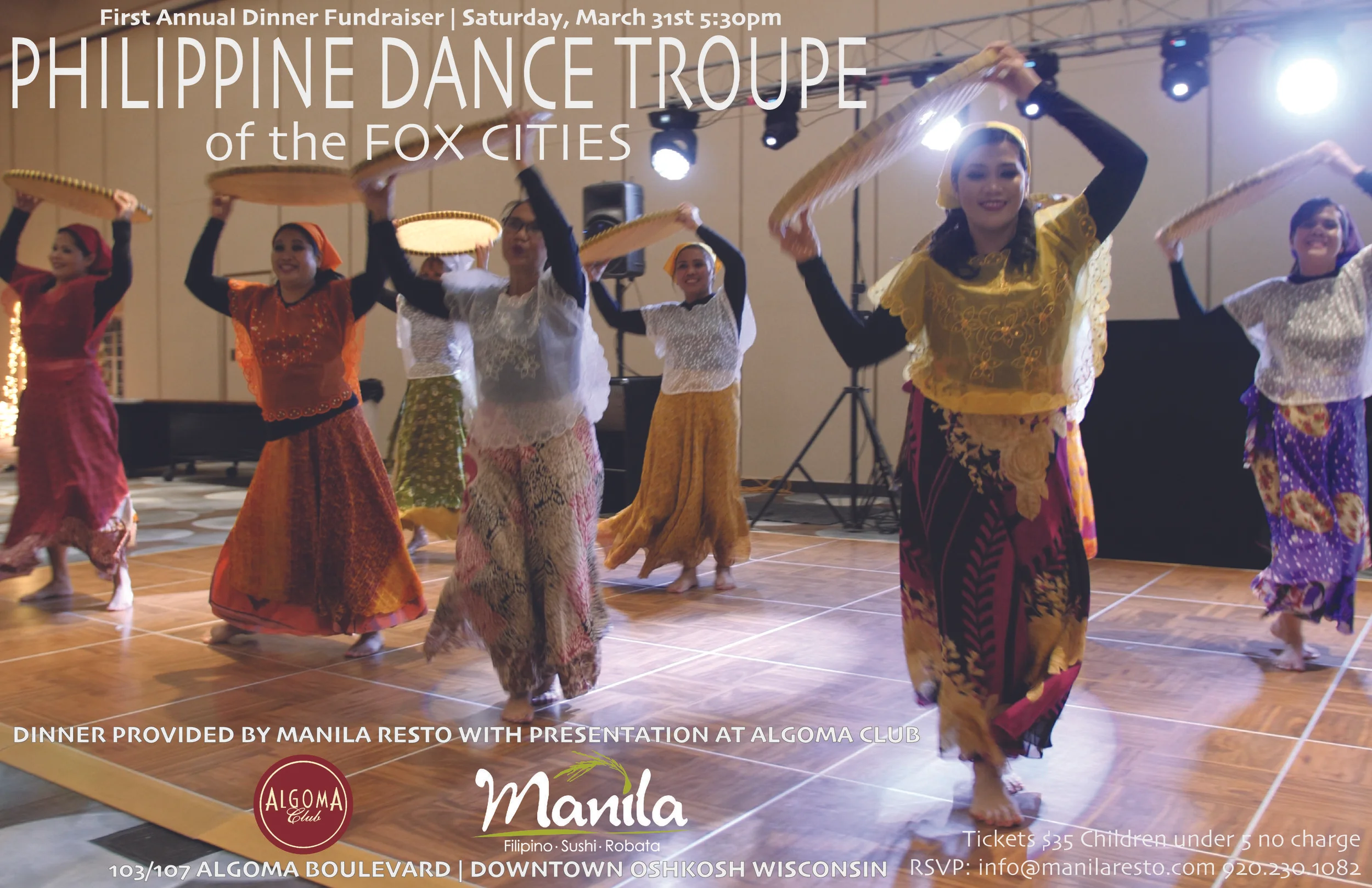 Dedicated to preserving and promoting the Philippine culture through the variety of dances, while providing community education and entertainment.