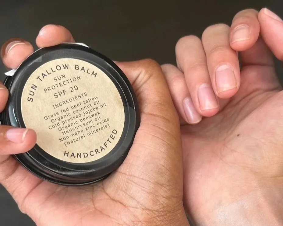 NŪR Sun Tallow Balms - Nutrient-Dense Sun Protection for the Skin